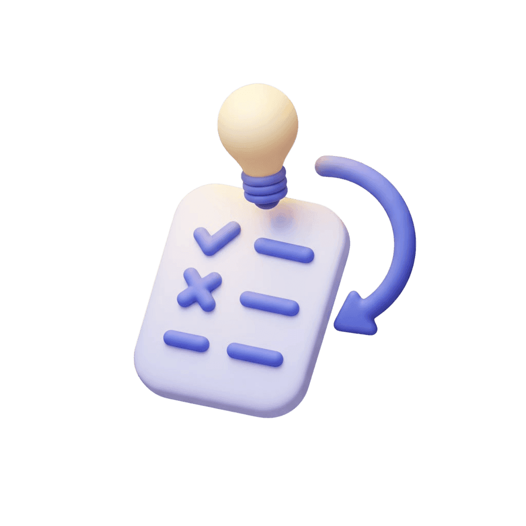 Antwort‑Feedback mit Bewertung und Vorschlägen